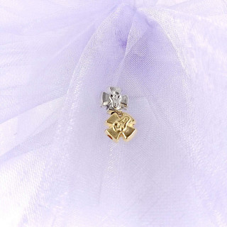 Obiecte bisericesti bile | Margele cruce de trecere 17mm | 6067