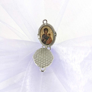 Obiecte bisericesti bile | Margele ovale de legatura 30mm | 6074