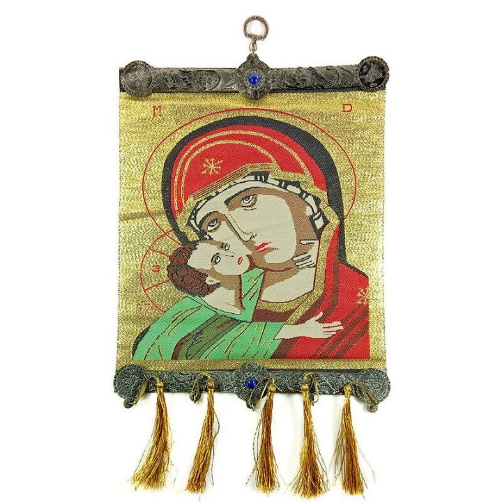 Obiecte bisericesti | Icoana Maicii Domnului | tesuta | 4063