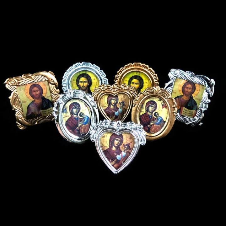 Obiecte bisericesti | Icoana Maicii Domnului | litografie | 4084