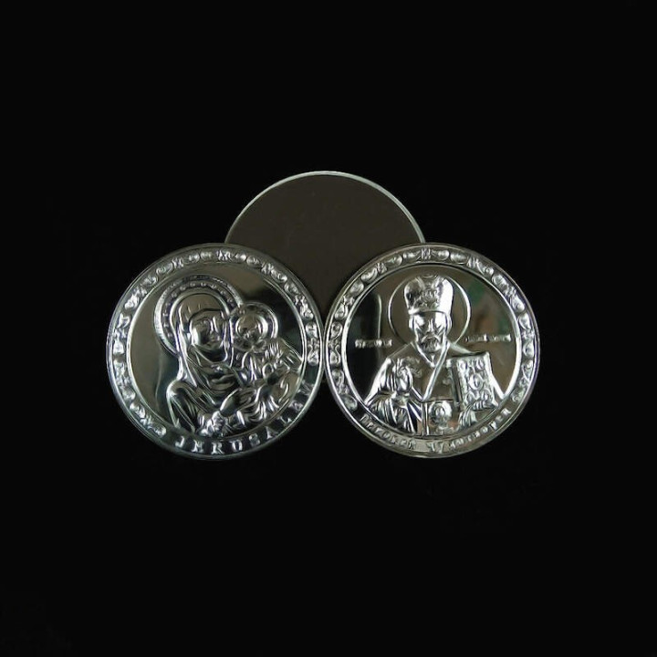 Obiecte bisericesti | Icoana Maicii Domnului | gravura | 4087