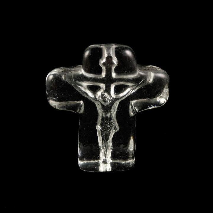 Obiecte bisericesti | Cruce pentru masa din sticla | 5310