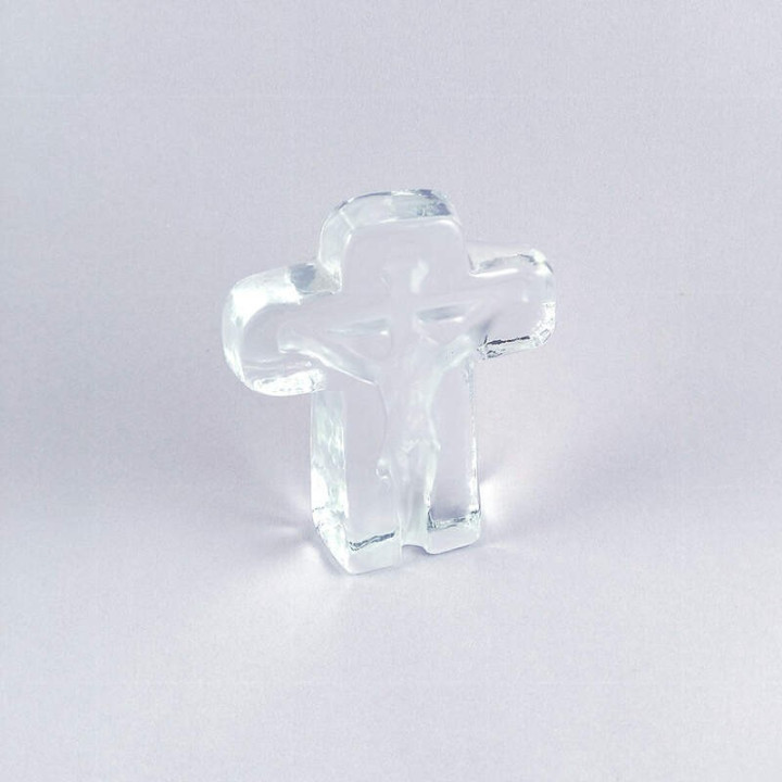 Obiecte bisericesti | Cruce pentru masa din sticla | 5310