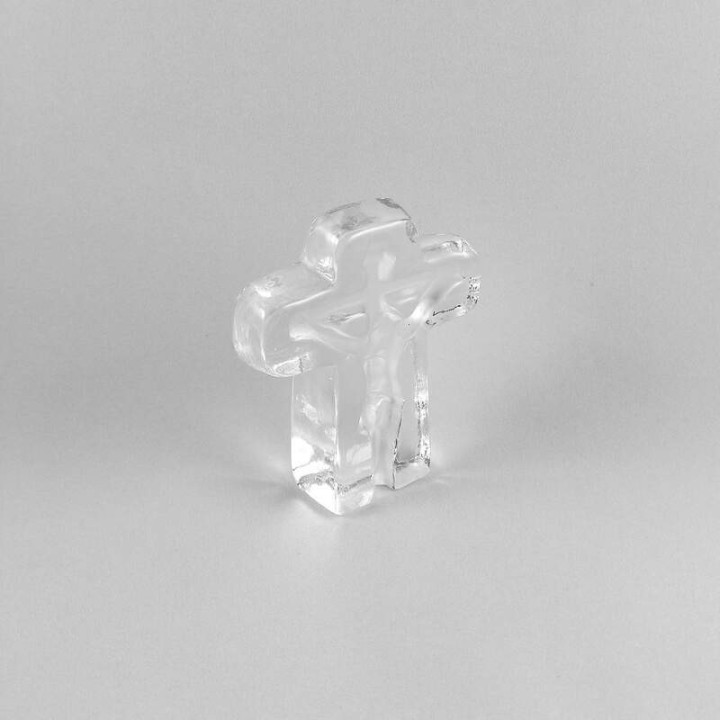 Obiecte bisericesti | Cruce pentru masa din sticla | 5310