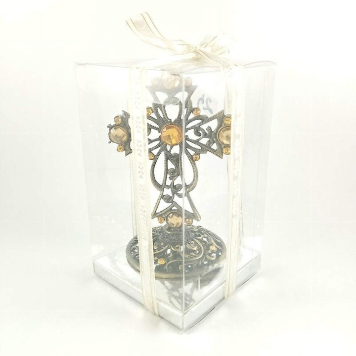 Obiecte bisericesti | Cruce pentru masa din metal | 5321