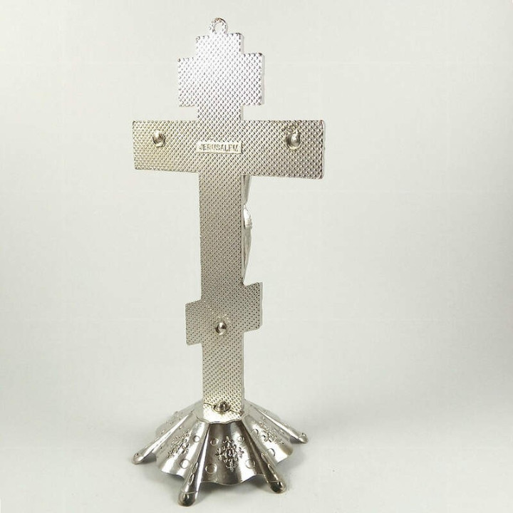 Obiecte bisericesti | Cruce pentru masa sau perete din metal | 5332