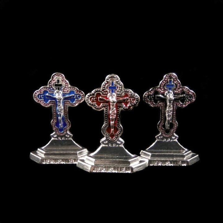 Obiecte bisericesti | Cruce pentru masa din metal | 5334