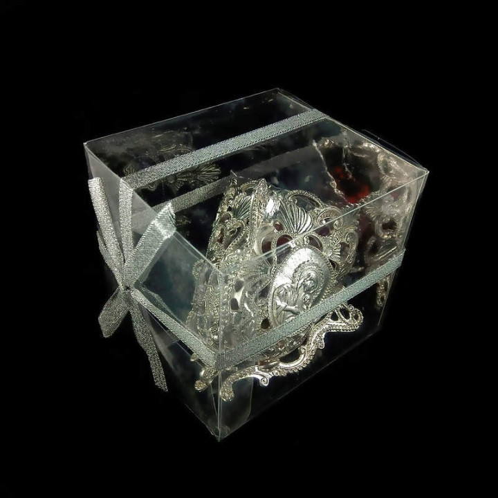 Obiecte bisericesti | Candela de perete din metal 12cm | 5120