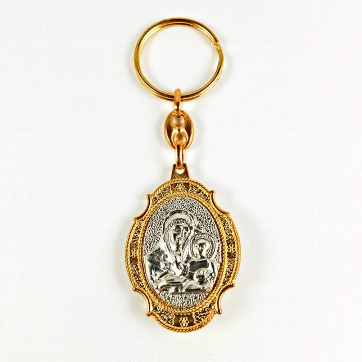 Obiecte bisericesti | Breloc cu Icoana Maicii Domnului in relief | 1501
