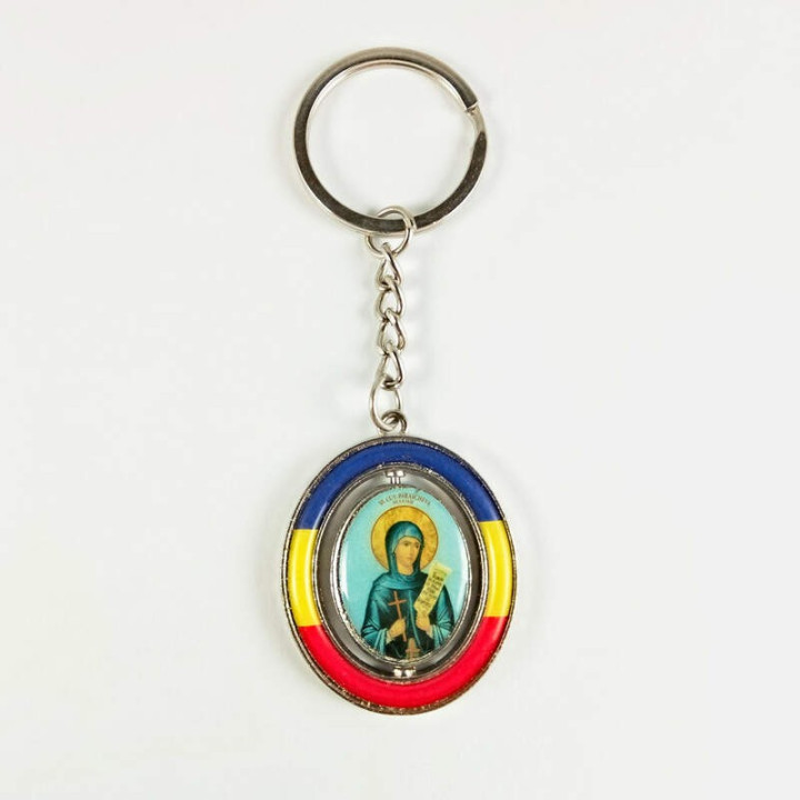 Obiecte bisericesti | Breloc cu Icoana Maicii Domnului rotitoare | 1507