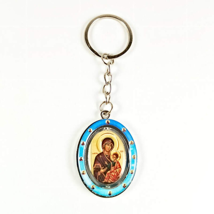 Obiecte bisericesti | Breloc cu Icoana Maicii Domnului rotitoare | 1507
