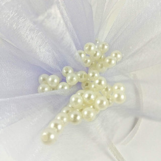 Obiecte bisericesti bile | Margele rotunde de trecere 6mm | 6097