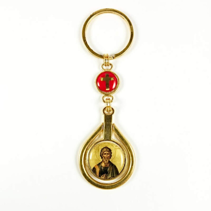 Obiecte bisericesti | Breloc cu Icoana Maicii Domnului rotitoare  | 1538