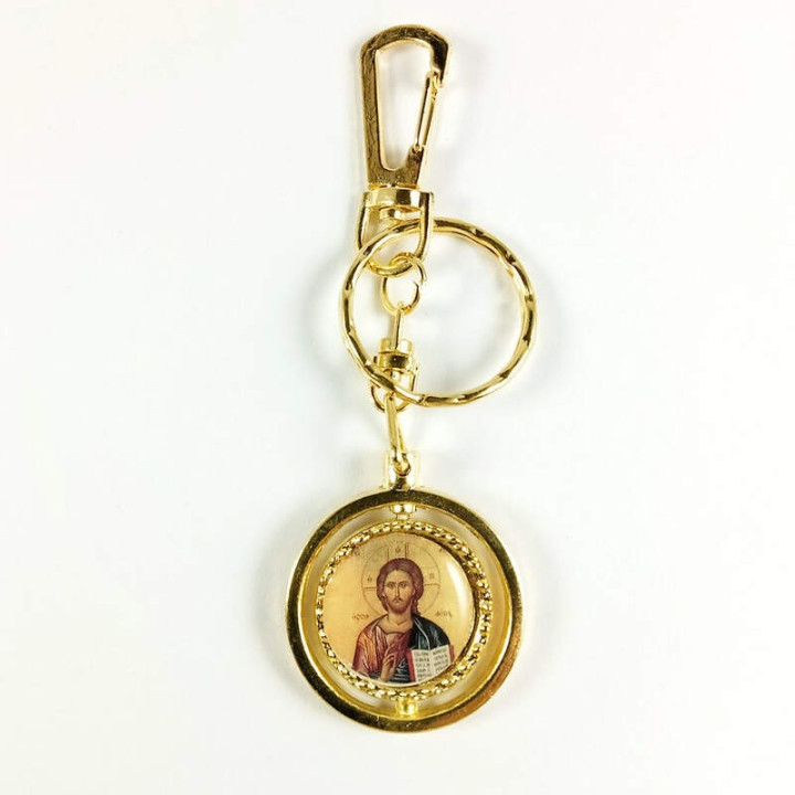 Obiecte bisericesti | Breloc cu Icoana Maicii Domnului rotitoare | 1541