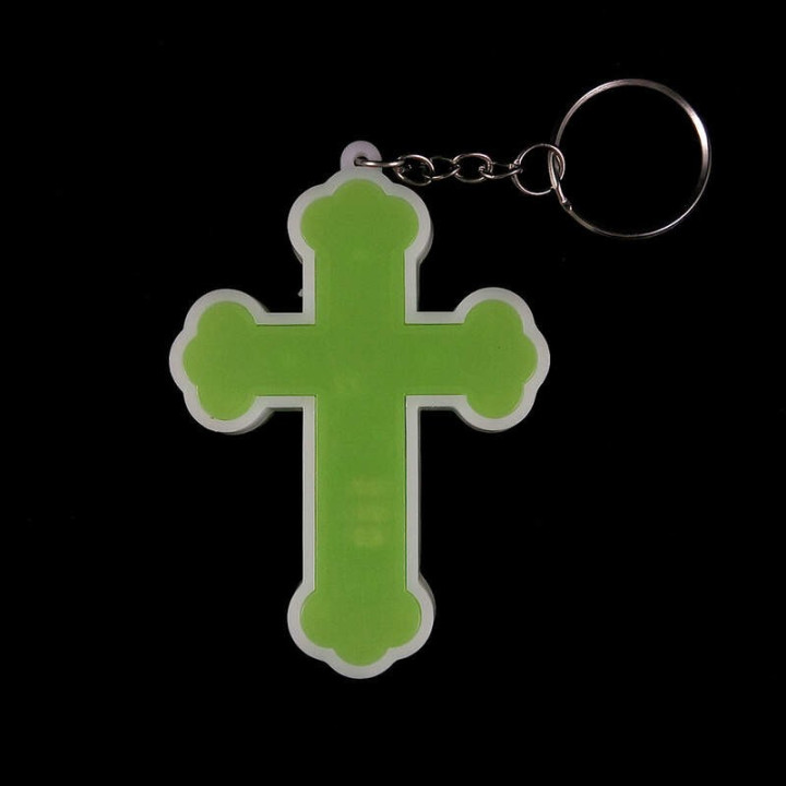 Obiecte bisericesti | Breloc cu o cruce cu led | 1543