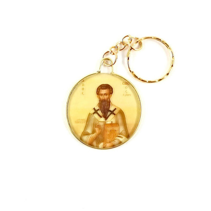 Obiecte bisericesti | Breloc cu Icoana Maicii Domnului gravata in plastic | 1545
