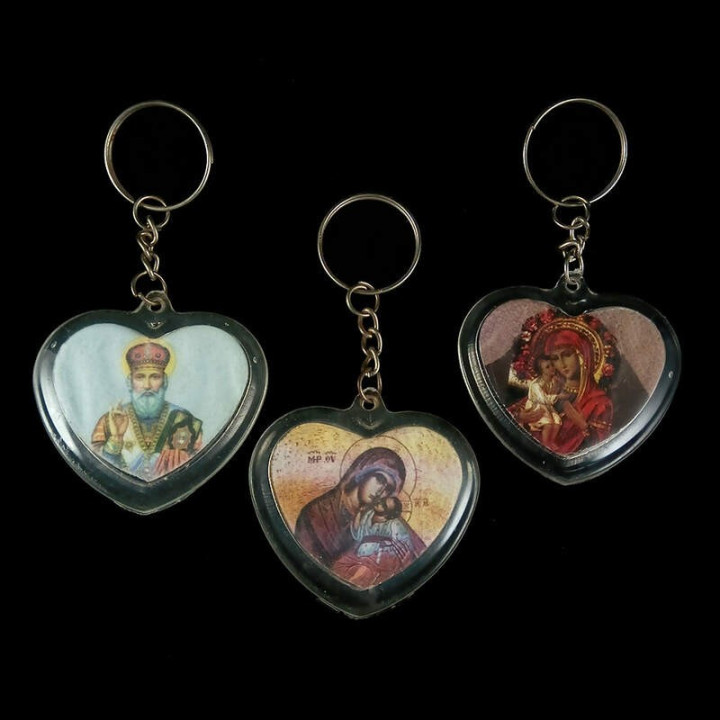 Obiecte bisericesti | Breloc cu Icoana Maicii Domnului inserata | 1551