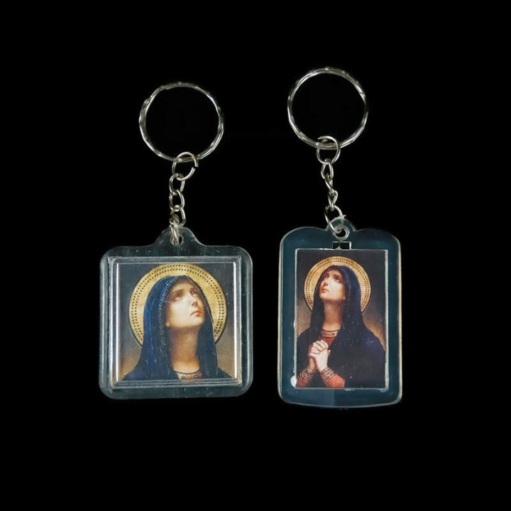 Obiecte bisericesti | Breloc cu Icoana Maicii Domnului inserata | 1551