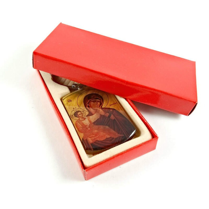 Obiecte bisericesti | Breloc cu Icoana Maicii Domnului inserata | 1567