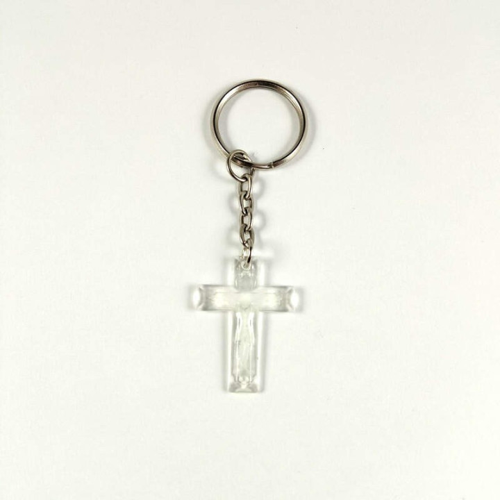 Obiecte bisericesti | Breloc cu cruce si gravura | 1571