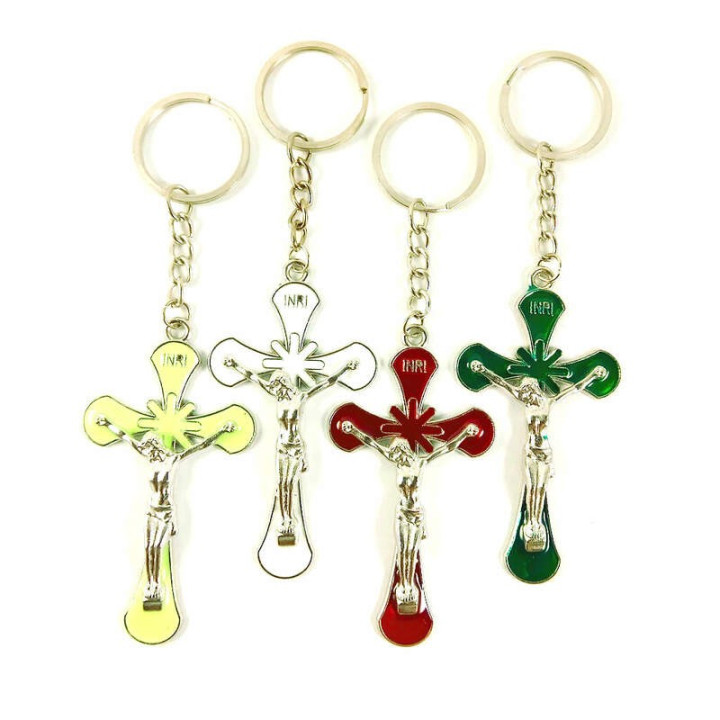 Obiecte bisericesti | Breloc cu cruce in relief | 1576