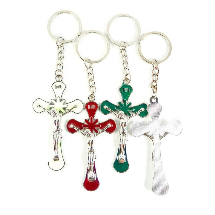 Obiecte bisericesti | Breloc cu cruce in relief | 1576