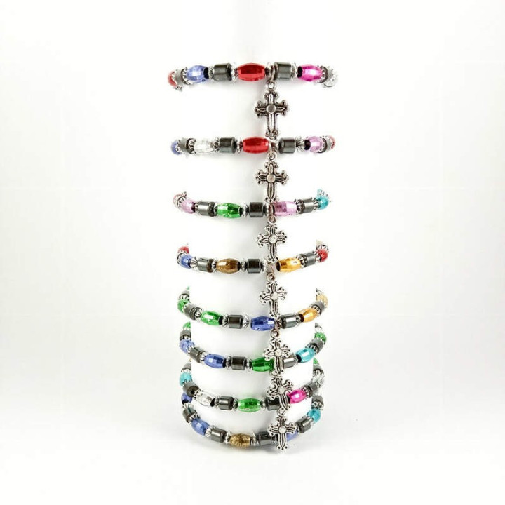 Obiecte bisericesti | Bratara elastica bile de plastic | 1008