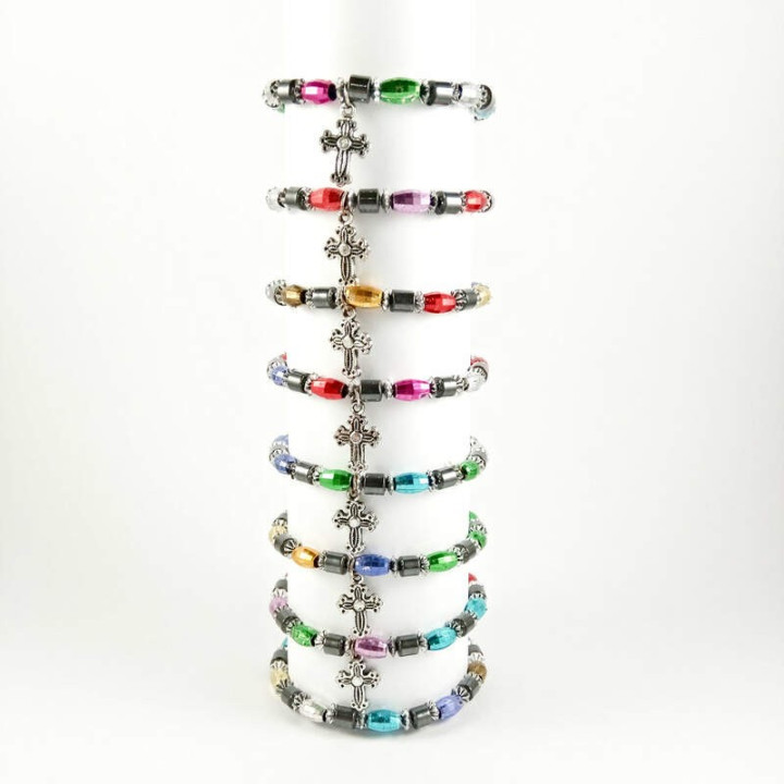 Obiecte bisericesti | Bratara elastica bile de plastic | 1008