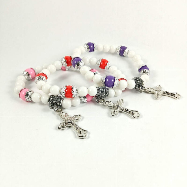 Obiecte bisericesti | Bratara elastica bile de plastic | 1019