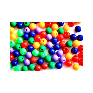 Obiecte bisericesti bile | Margele rotunde de trecere 8mm | 6117