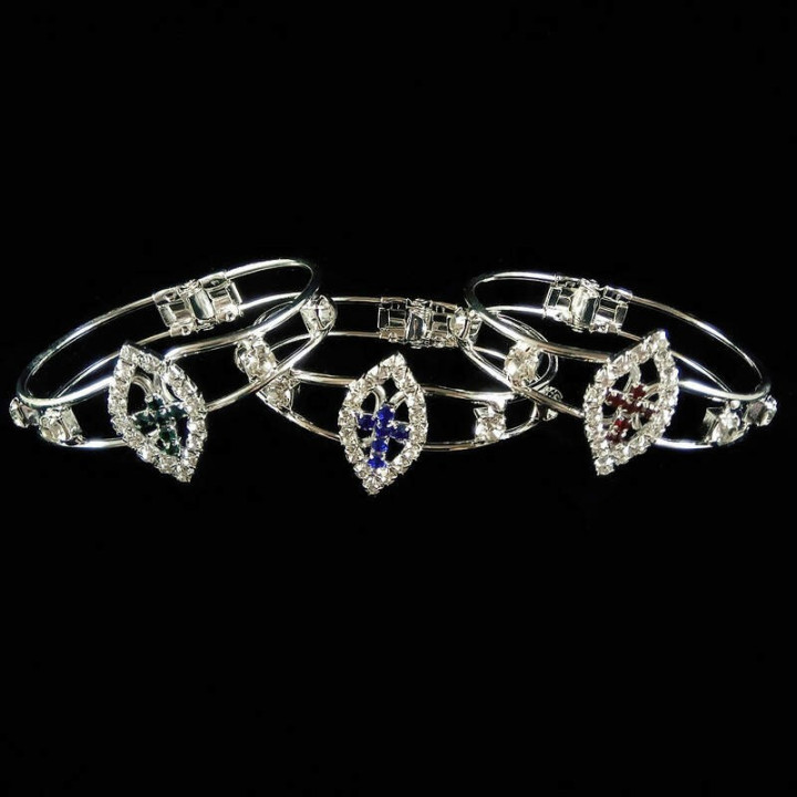 Obiecte bisericesti | Bratara rigida cu catarama metalica | 1029