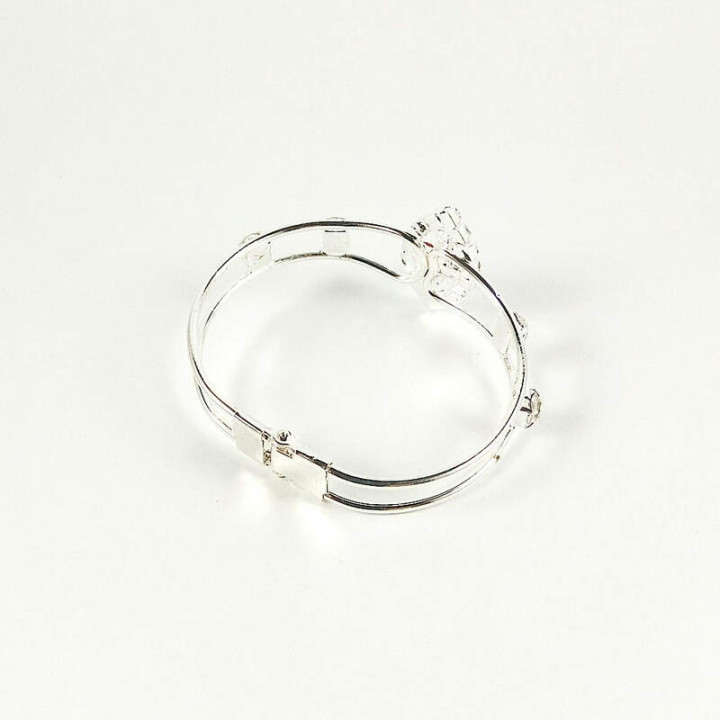 Obiecte bisericesti | Bratara rigida cu catarama metalica | 1029