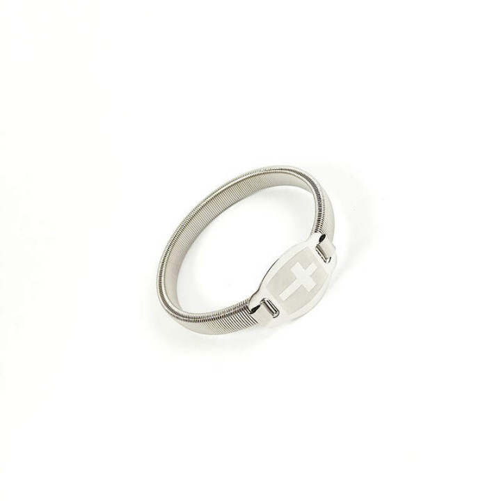 Obiecte bisericesti | Bratara elastica arc metalic | 1033