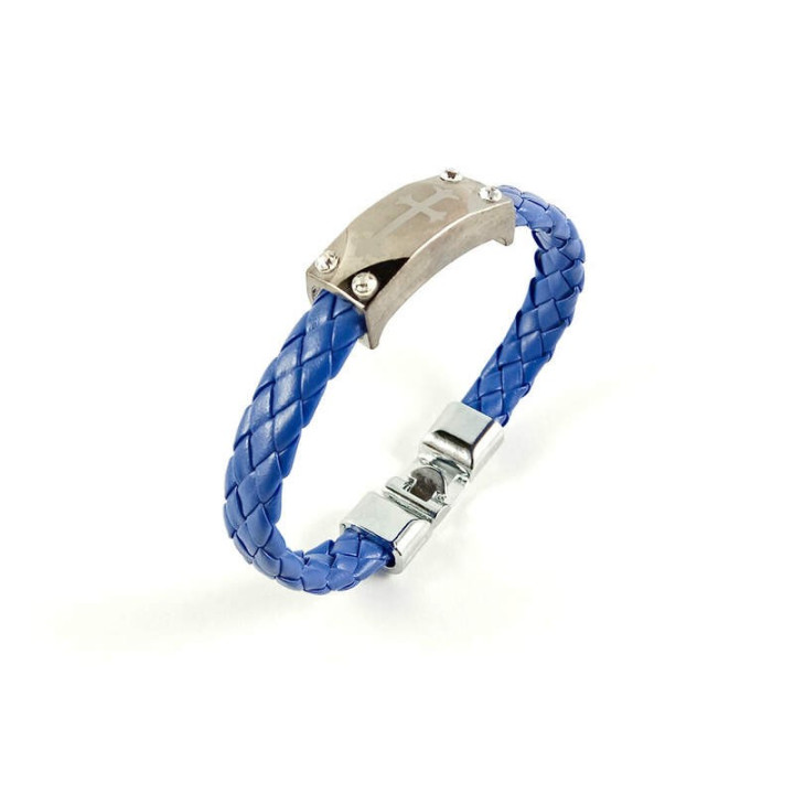 Obiecte bisericesti | Bratara curea impletita piele sintetica | 1048