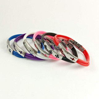 Obiecte bisericesti | Bratara curea cu catarama silicon | 1056