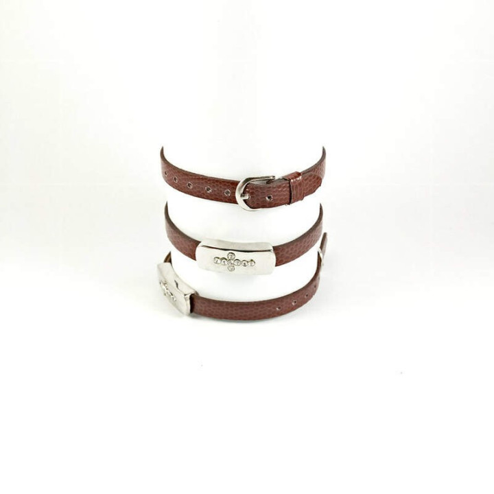 Obiecte bisericesti | Bratara curea cu catarama piele sintetica | 1058