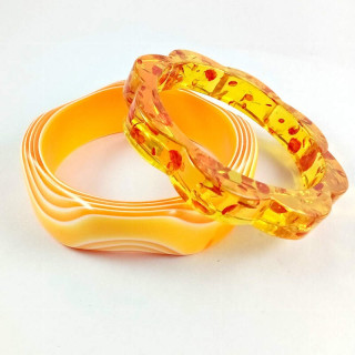 Obiecte bisericesti | Bratara rigida de plastic plastic tip chihlimbar | 1060