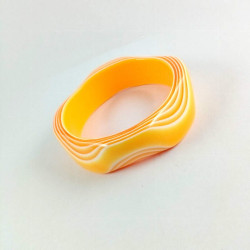 Obiecte bisericesti | Bratara rigida de plastic plastic tip chihlimbar | 1060