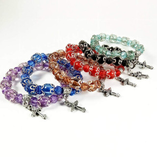 Obiecte bisericesti | Bratara elastica bile de plastic | 1064