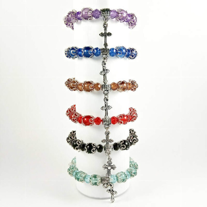 Obiecte bisericesti | Bratara elastica bile de plastic | 1064