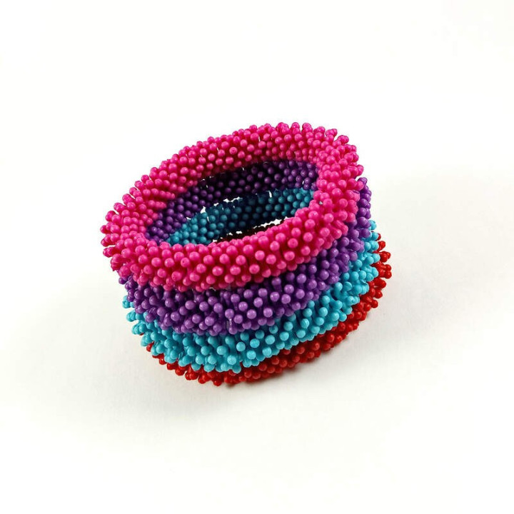 Obiecte bisericesti | Bratara elastica elemente de plastic | 1065