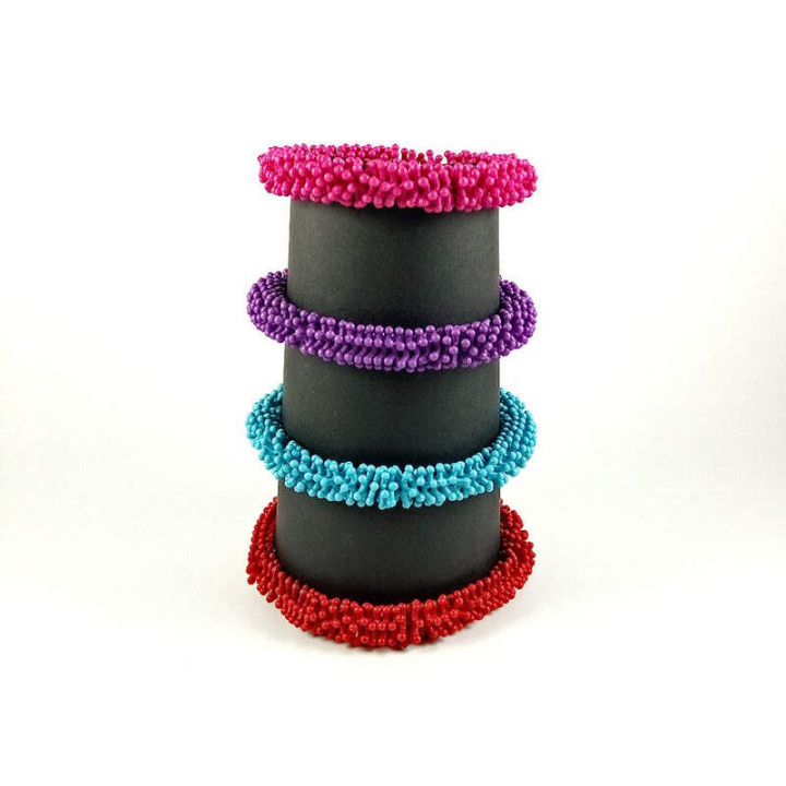 Obiecte bisericesti | Bratara elastica elemente de plastic | 1065