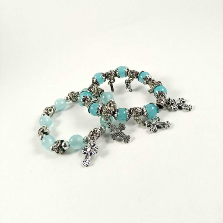 Obiecte bisericesti | Bratara elastica bile de plastic | 1067