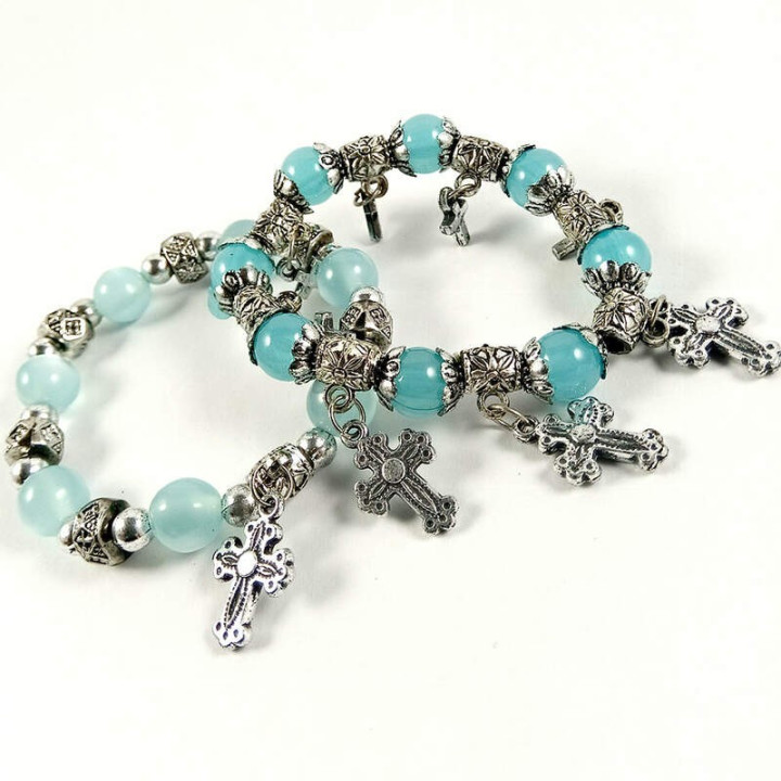 Obiecte bisericesti | Bratara elastica bile de plastic | 1067