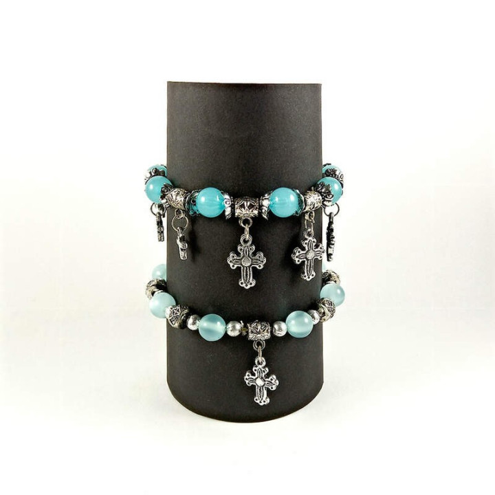 Obiecte bisericesti | Bratara elastica bile de plastic | 1067