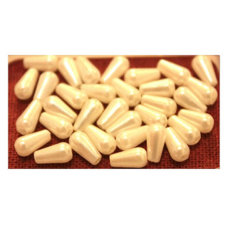 Obiecte bisericesti bile | Margele lacrima de trecere 10mm | 6130