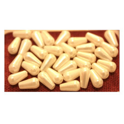 Obiecte bisericesti bile | Margele lacrima de trecere 10mm | 6130