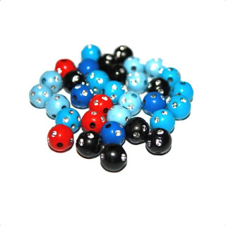 Obiecte bisericesti bile | Margele rotunde de trecere 10mm | 6131