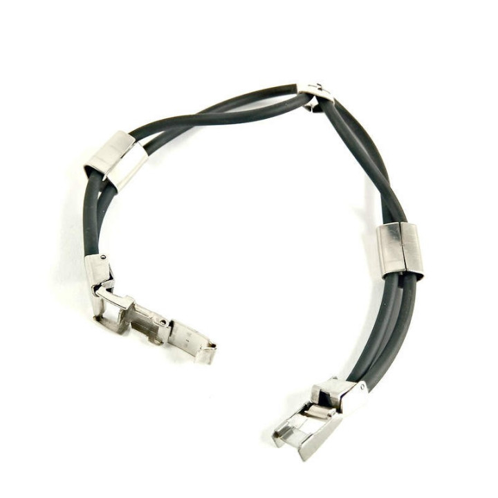 Obiecte bisericesti | Bratara curea cu catarama silicon | 1134