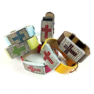 Obiecte bisericesti | Bratara curea cu catarama piele sintetica | 1146